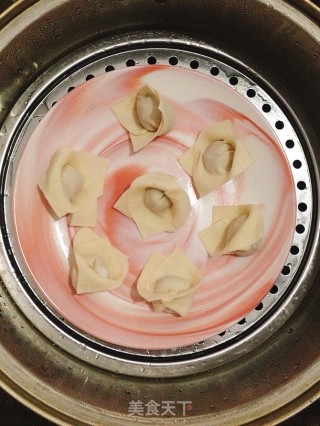 蒸馄饨的做法步骤：10