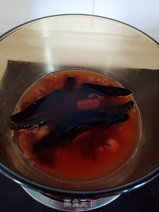 灵芝东革阿里煲瘦肉汤的做法步骤：5