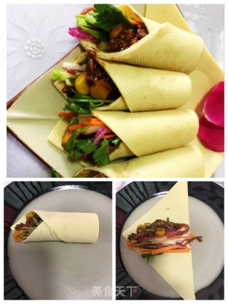京酱肉丝的做法步骤：6