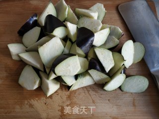 刀鱼焖茄子的做法步骤：5