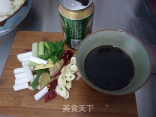 啤酒烧罗非鱼的做法步骤：2