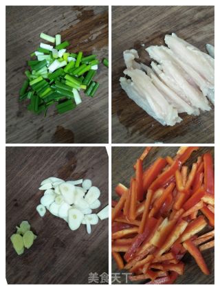 鸡肉炒海带的做法步骤：3