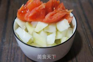 番茄炒冬瓜的做法步骤：2