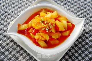 番茄炒冬瓜的做法步骤：7