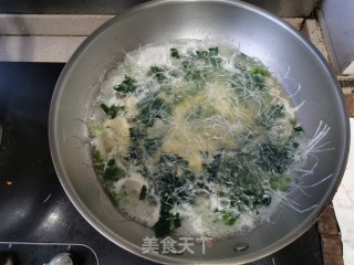 菠菜蛋花汤的做法步骤：8
