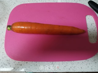 胡萝卜鸡蛋饼的做法步骤：1