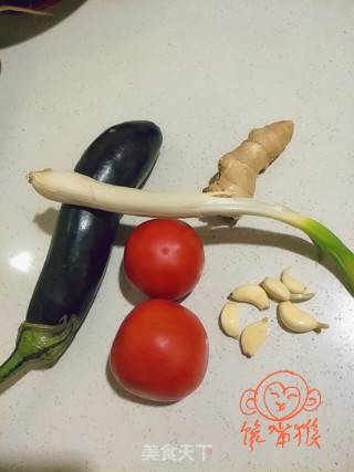 蒜烧双茄的做法步骤：1