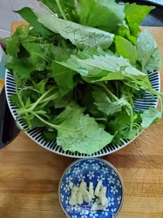 炒白花菜的做法步骤：2
