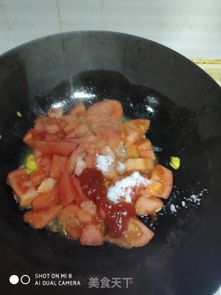 西红柿炒蛋的做法步骤：4
