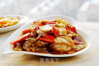 醋熘白菜的做法步骤：13