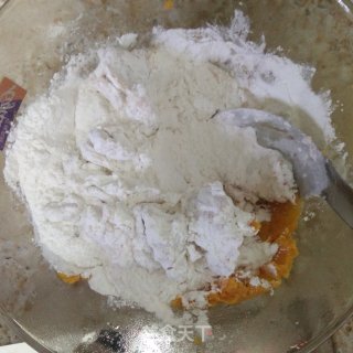 地瓜糯米饼的做法步骤：4