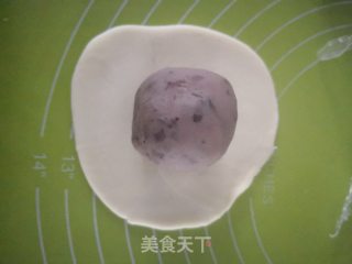 黄油版蛋黄酥的做法步骤：11