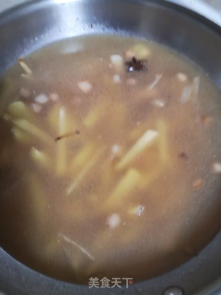土豆打卤面的做法步骤：15