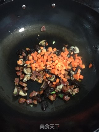 简易版八宝炒饭的做法步骤：8
