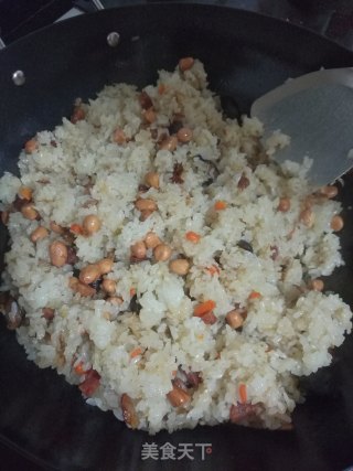 简易版八宝炒饭的做法步骤：12
