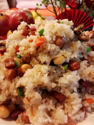 简易版八宝炒饭的做法步骤：14