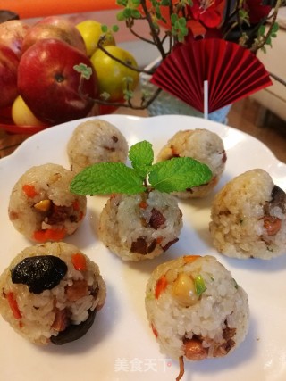简易版八宝炒饭的做法步骤：16