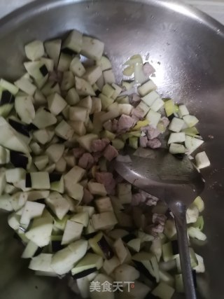 茄子打卤面的做法步骤：7