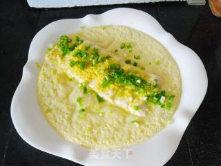 蟹肉金沙豆腐的做法步骤：12