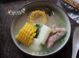 山药鸭汤的做法步骤：8