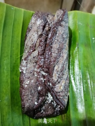 煎紫米粑粑的做法步骤：11