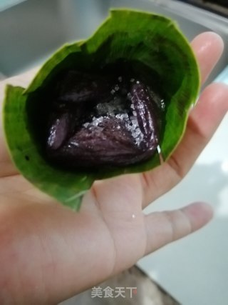 煎紫米粑粑的做法步骤：12