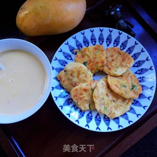 家常南瓜饼的做法步骤：10