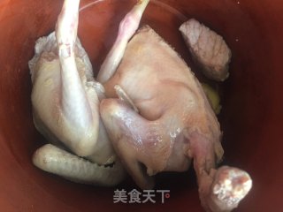 党参炖老鸽的做法步骤：5