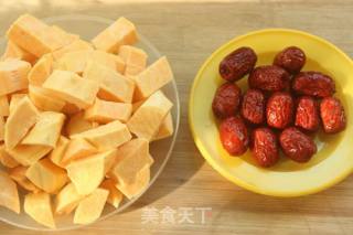 红枣红薯汤的做法步骤：2