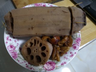 红糖糯米藕的做法步骤：4