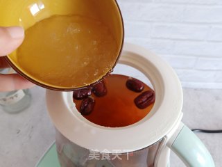 桃胶皂角米雪燕羹的做法步骤：12
