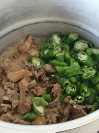 韭菜炒鸭的做法步骤：19