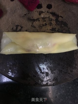 火龙果班戟的做法步骤：13