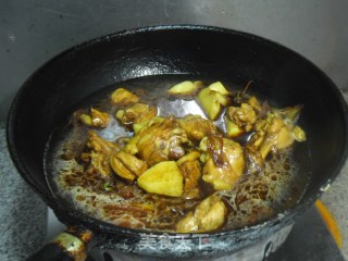 土豆烧鸡肉的做法步骤：11
