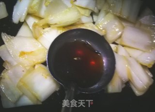 醋溜白菜的家庭做法的做法步骤：6