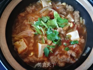小酥肉砂锅烩的做法步骤：12