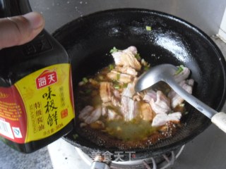 五花肉炖豆角的做法步骤：6