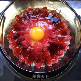 康宁锅煲仔饭的做法步骤：9