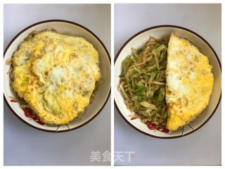 圆白菜鸡蛋炒饼的做法步骤：6