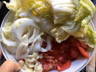 酸辣韭菜面片汤的做法步骤：5