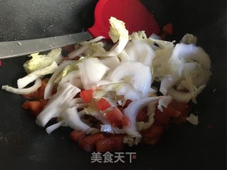 酸辣韭菜面片汤的做法步骤：8