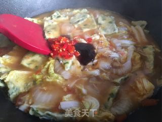 酸辣韭菜面片汤的做法步骤：12
