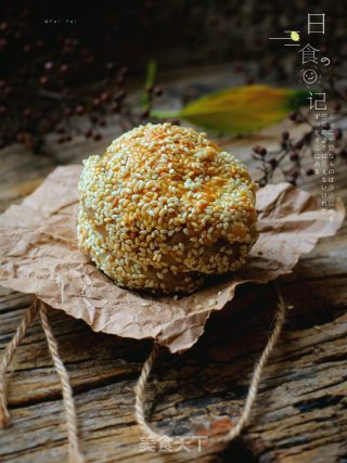 不一样的芝麻饼的做法步骤：10