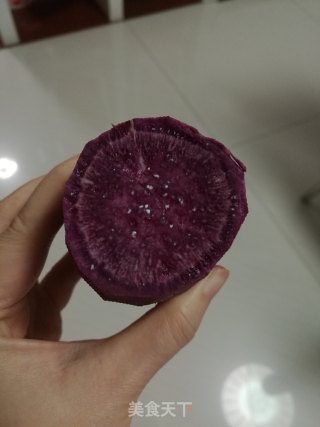奶香紫薯包的做法步骤：6