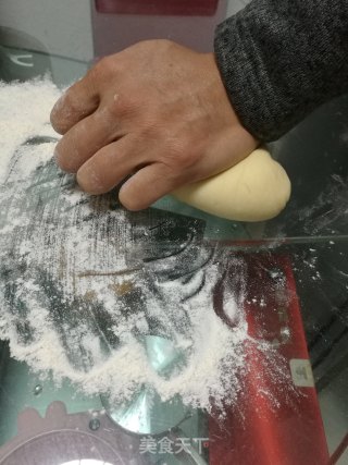 奶香紫薯包的做法步骤：16