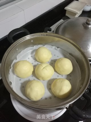 奶香紫薯包的做法步骤：22