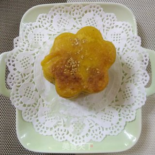 南瓜糯米饼的做法步骤：11