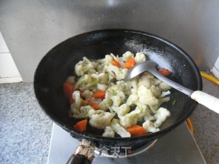 虾球菜花的做法步骤：9