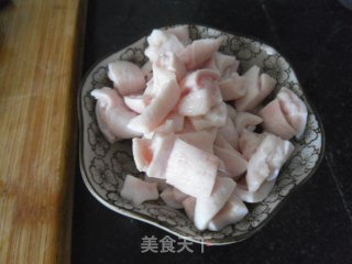 肉皮烧豇豆的做法步骤：3