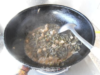 肉皮烧豇豆的做法步骤：9